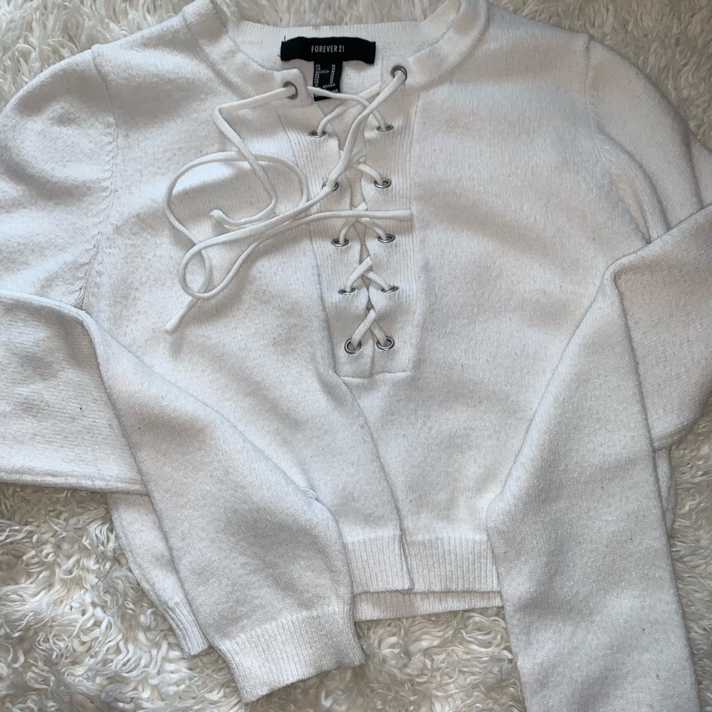 Cropped sweater